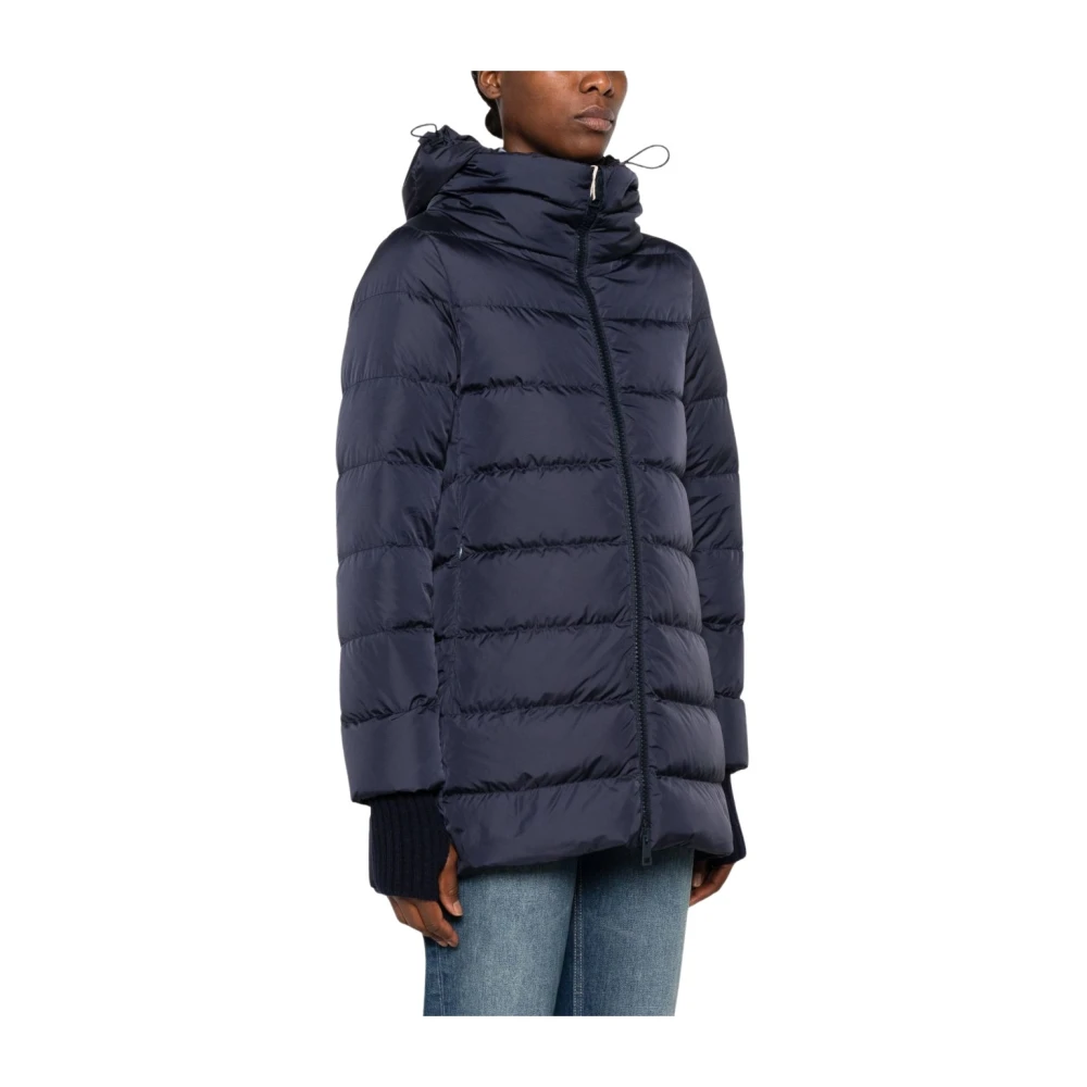 Herno Donna Blu - Piumino Medio - Jackets - Xs