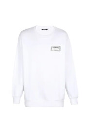 Sweatshirt med trykt logo