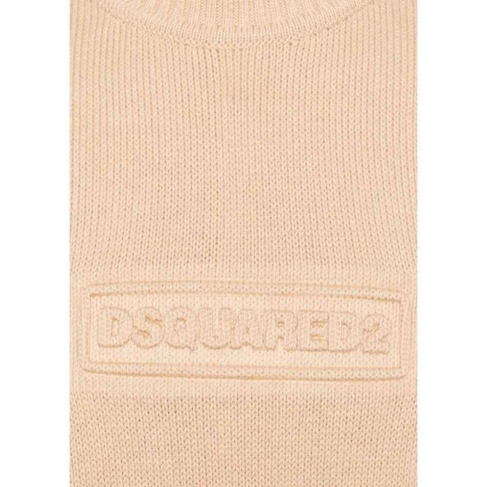 Dsquared2 Canadese Jersey Katoenen Trui Bruin Brown Heren