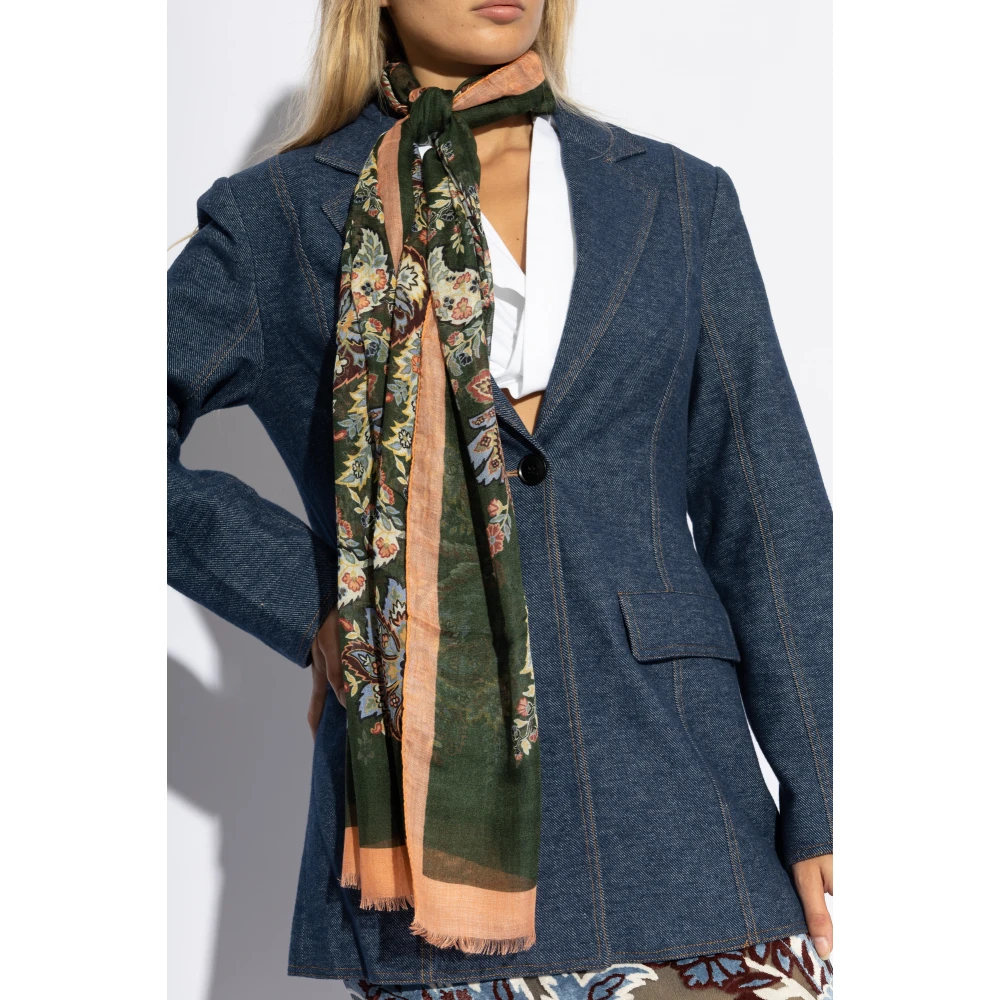 ETRO Sjaal met print Multicolor Dames