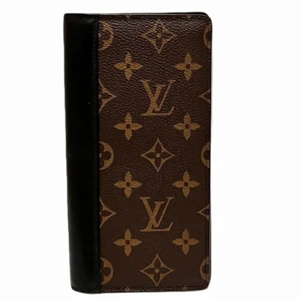 Louis Vuitton Vintage Pre-owned Leather wallets Brown Heren