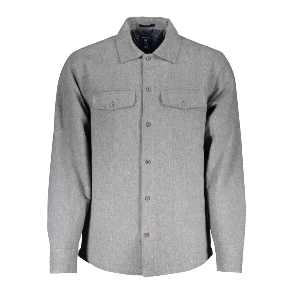 Gant Men's Gray Casual Shirt - Casual Shirts - 2XL - Shirts
