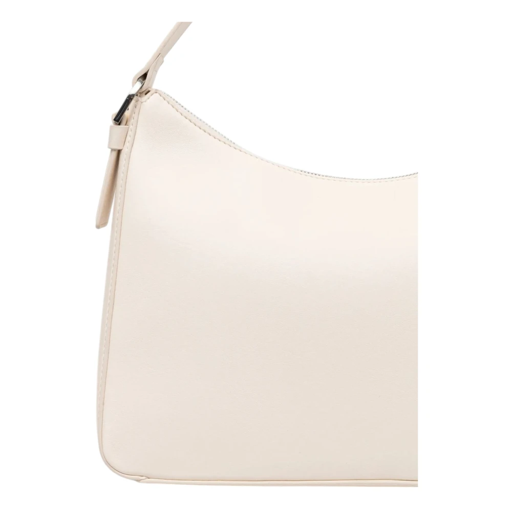 Calvin Klein Witte Rits Handtas Lente Zomer Vrouwen White Dames