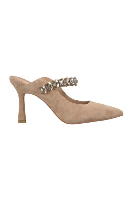 Rhinestone pumps