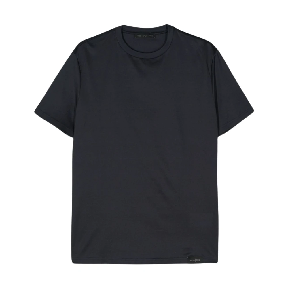 Low Brand Basic Jersey T-shirt voor mannen Black Heren