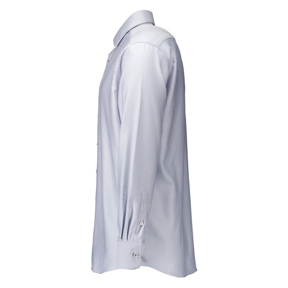 Eterna Blauw Overhemd Lange Mouw 1188 X687 Blue Heren