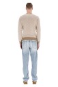 pull-blanc-coton-lin-motif-biscuit