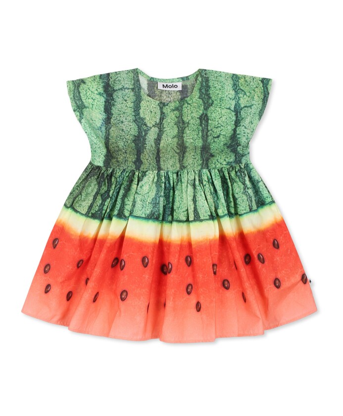 robe-a-manches-courtes-imprime-pasteque