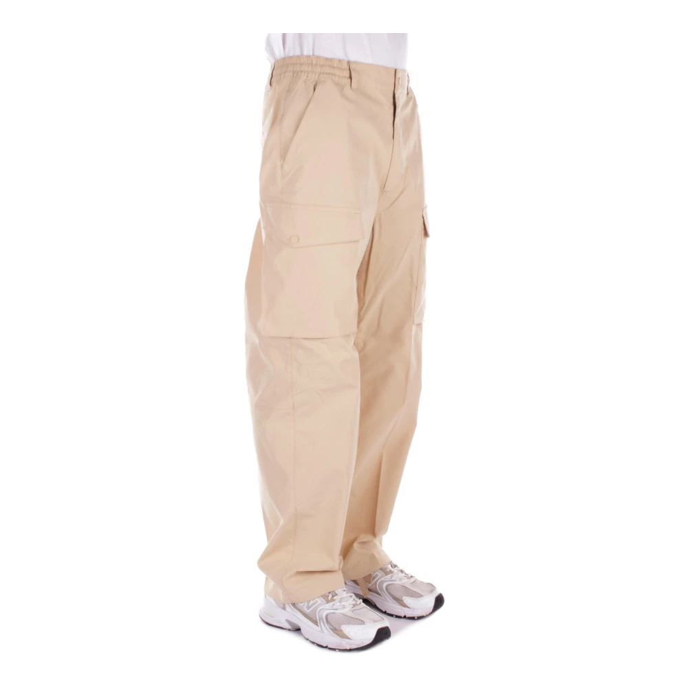 Carhartt WIP Gele broek met logo Yellow Heren