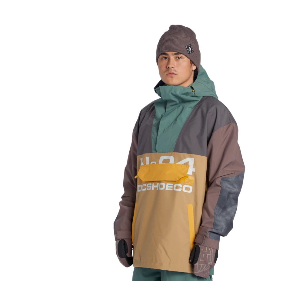 DC Shoes Beige Weather Defense Coat Magnetic Multicolor Heren