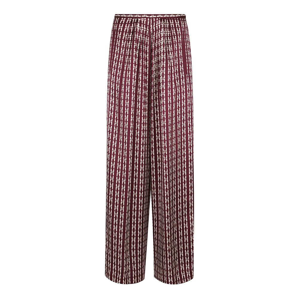 Forte Rode Broek voor Moeiteloze Stijl Red Dames