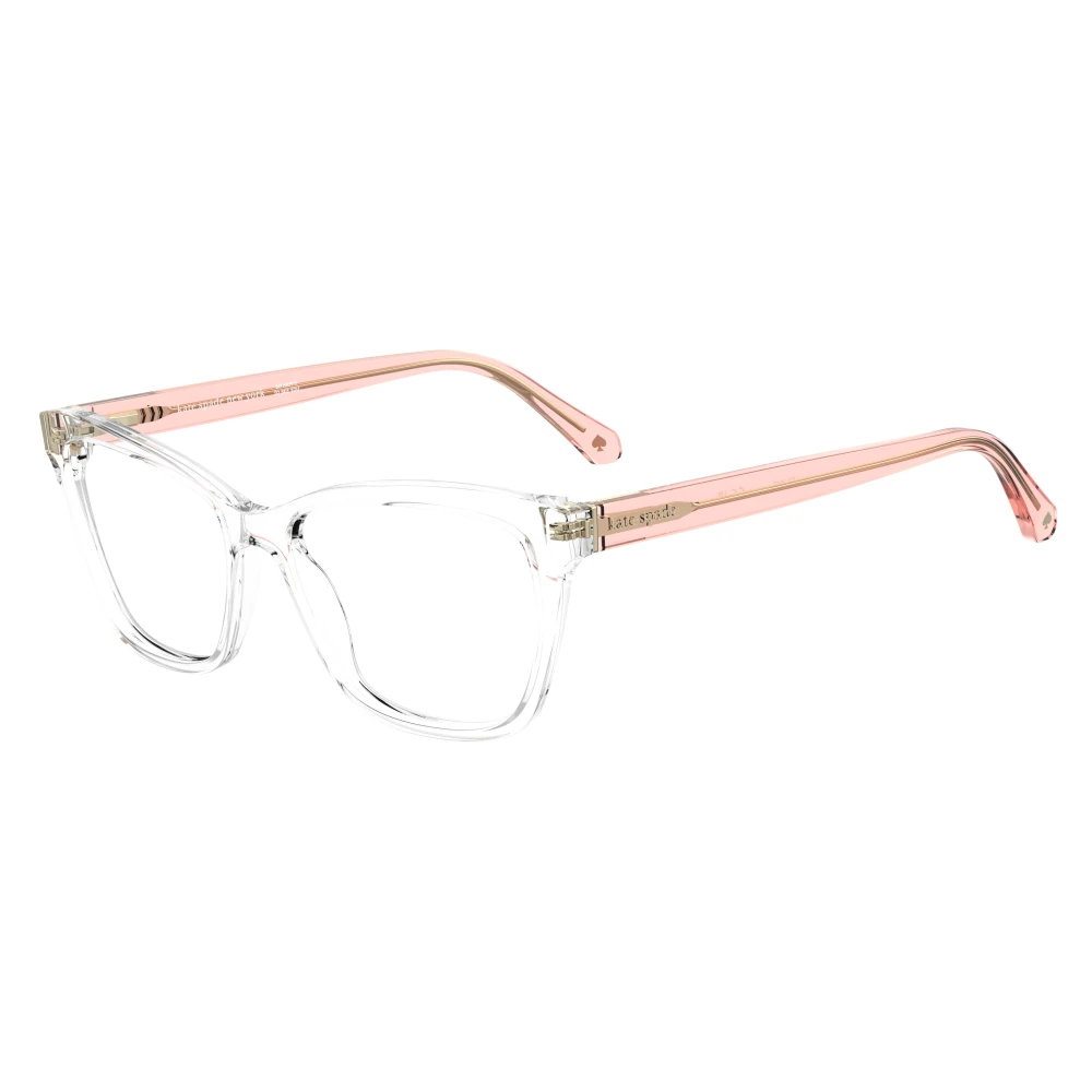 Kate Spade Unisex Gray Glasses, 53 Mm, Rectangular Frame
