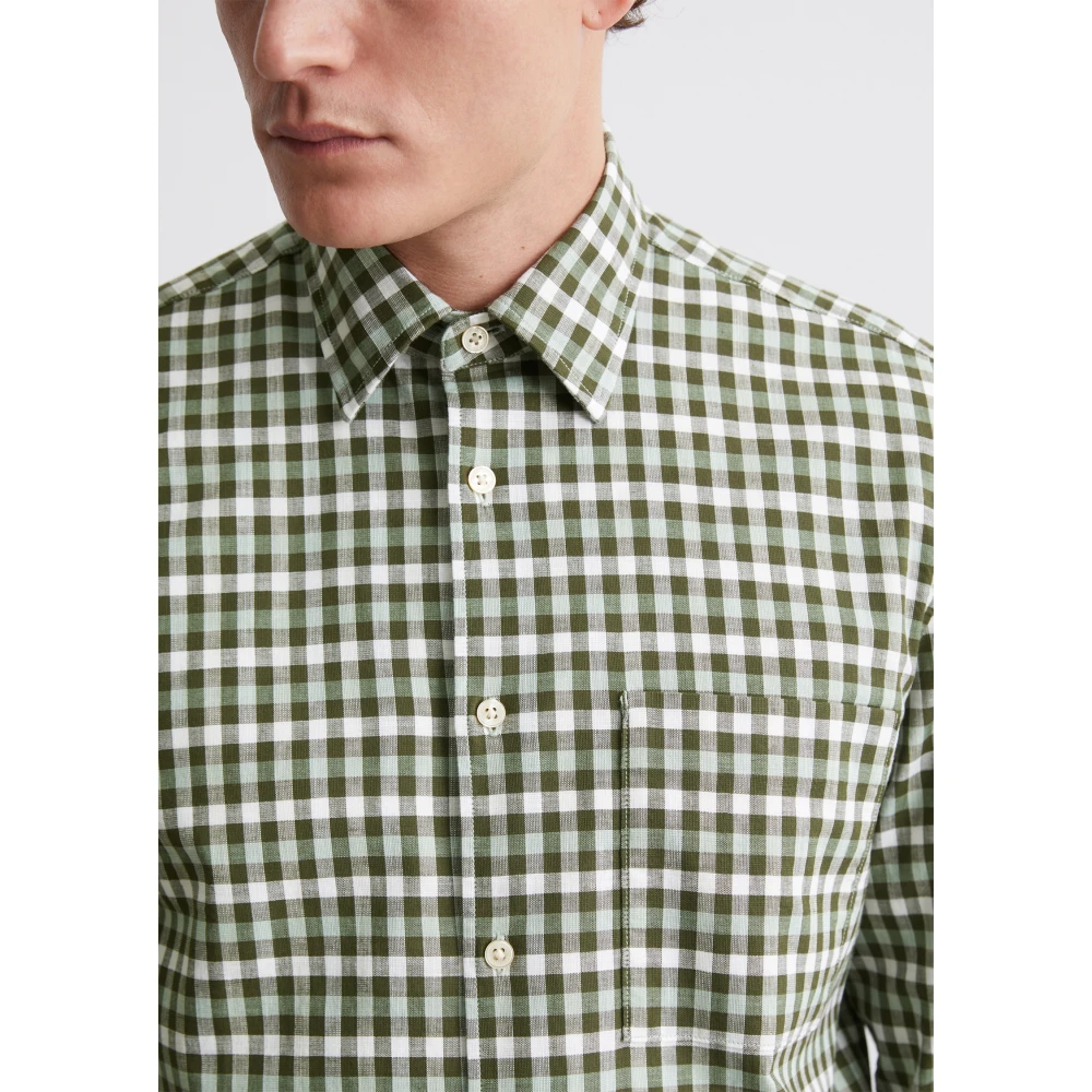 Marc O'Polo Gewoon overhemd Green Heren