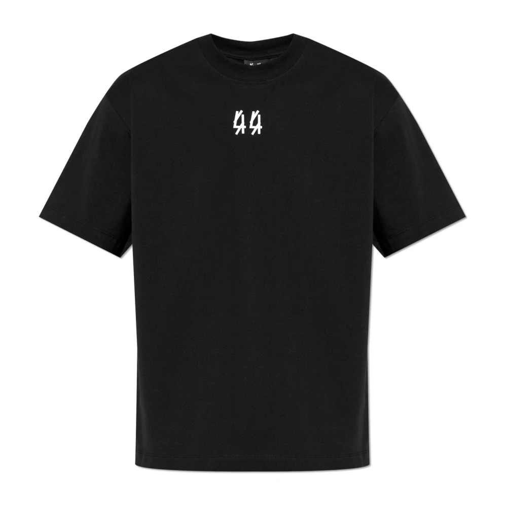 44 Label Group T-shirt met logo Black Heren