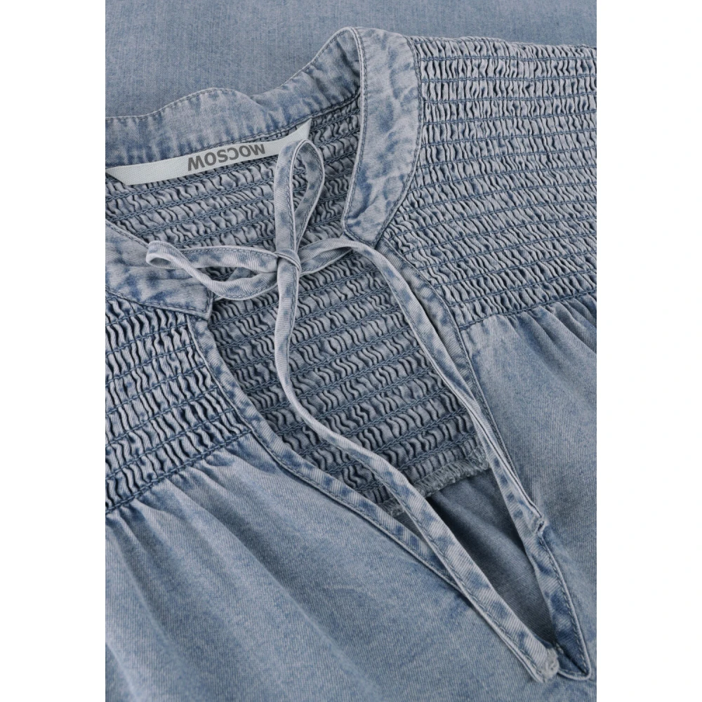 Moscow Blauwe Mini Jurk 119-06-Will Blue Dames