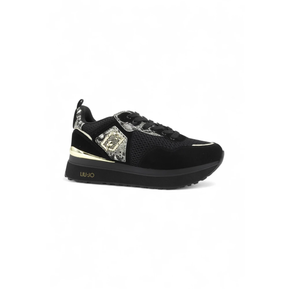 Liu Jo Maxi Wonder 01 Sneakers Dames Schoenen Zwart