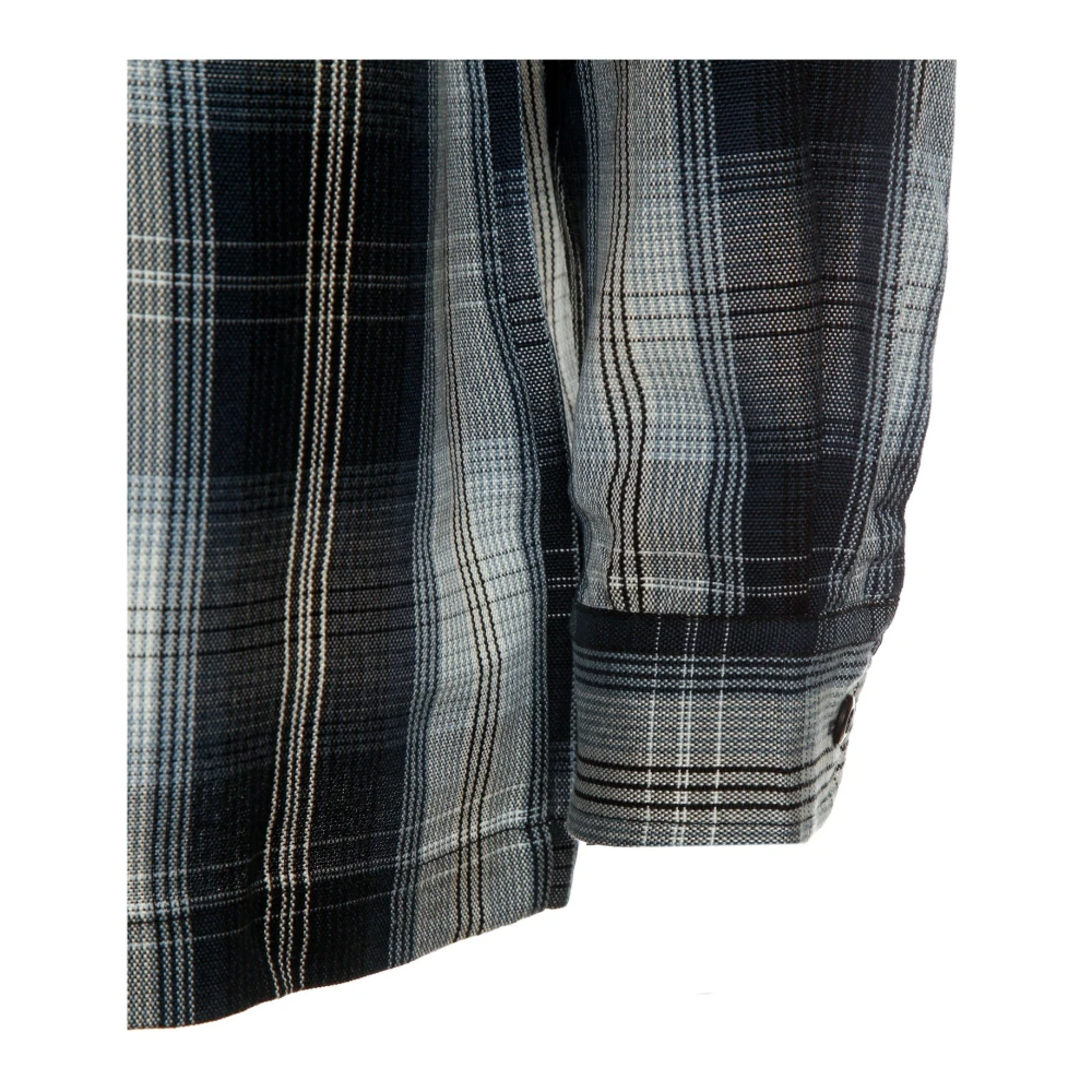 Carhartt WIP Geruite Kent Kraag Overhemd Loose Fit Multicolor Heren