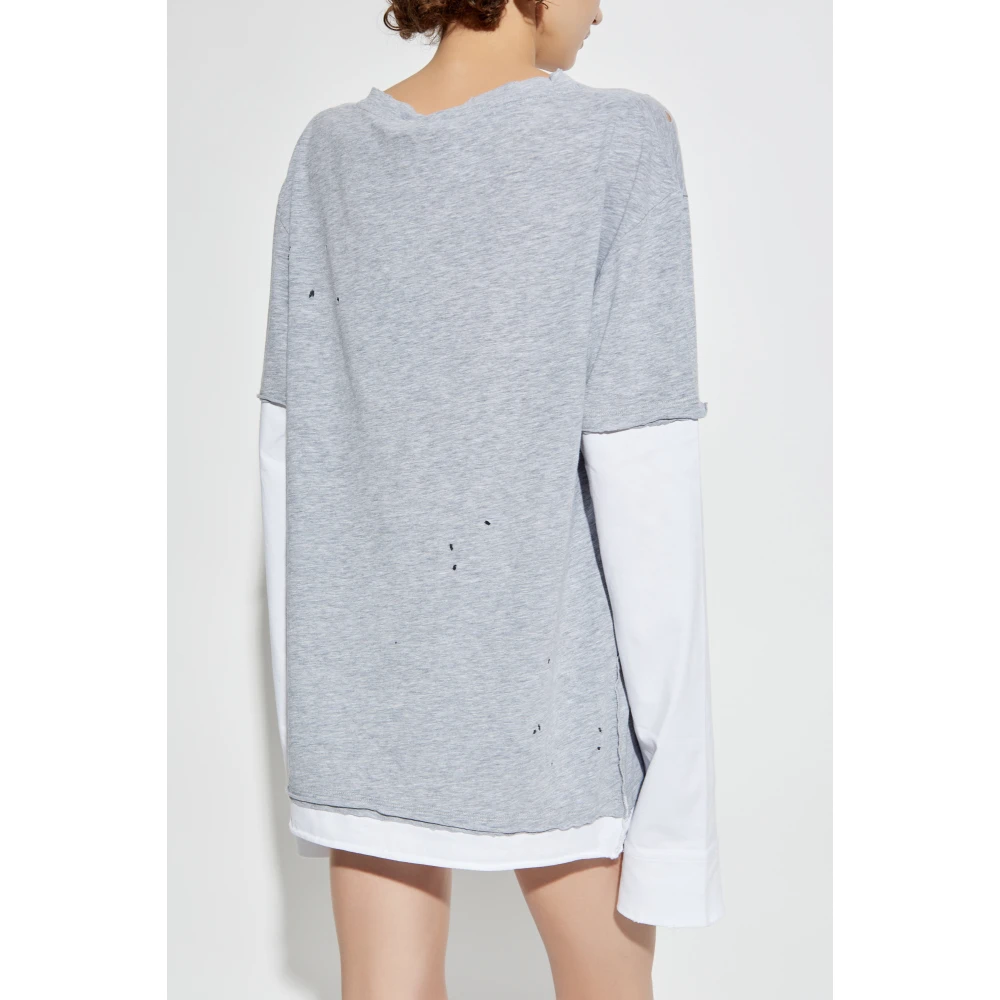 Dsquared2 Hoodie Gray Dames