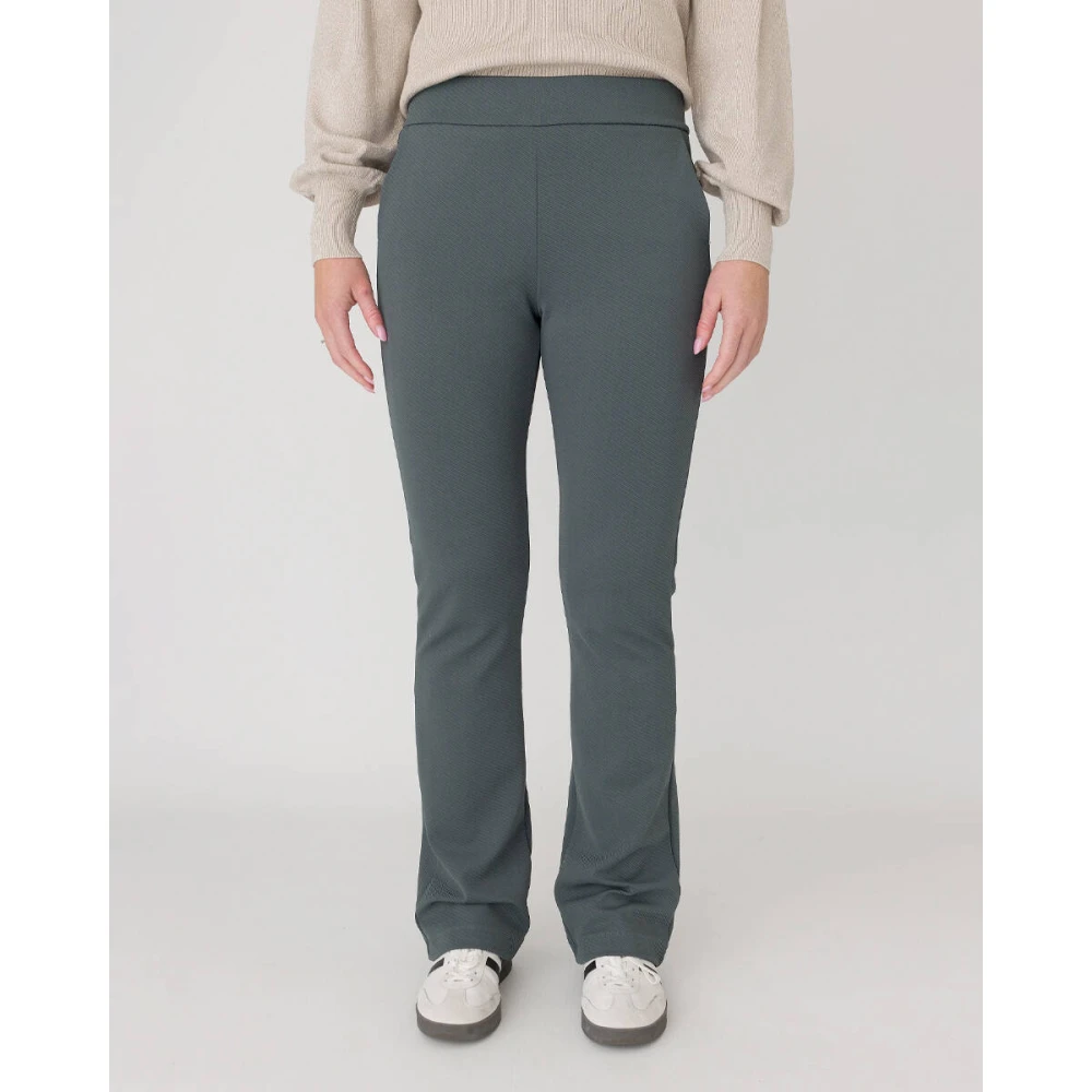 Anna Van Toor Stijlvolle Pantalon voor Vrouwen Green Dames