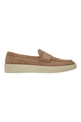 Beige Loafers Clay Style Skor