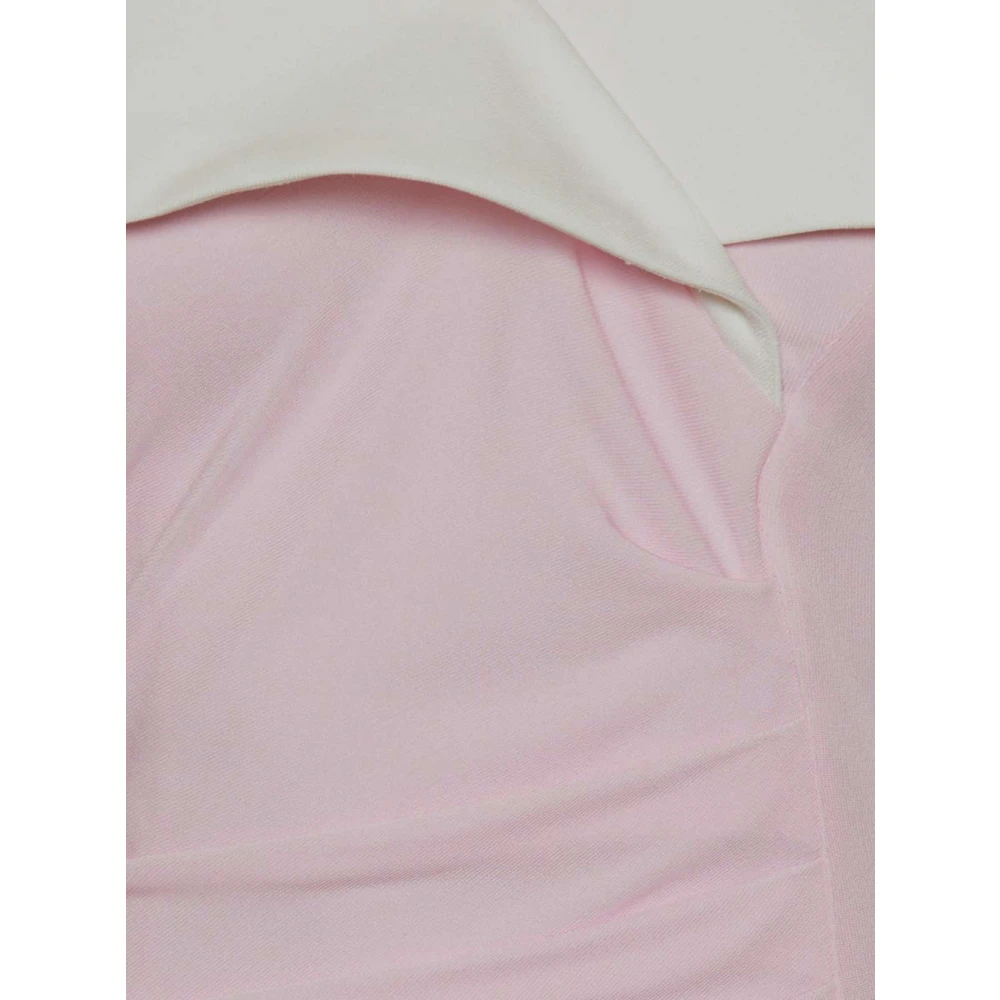Balmain Elegante Roze Jurk voor Vrouwen Pink Dames