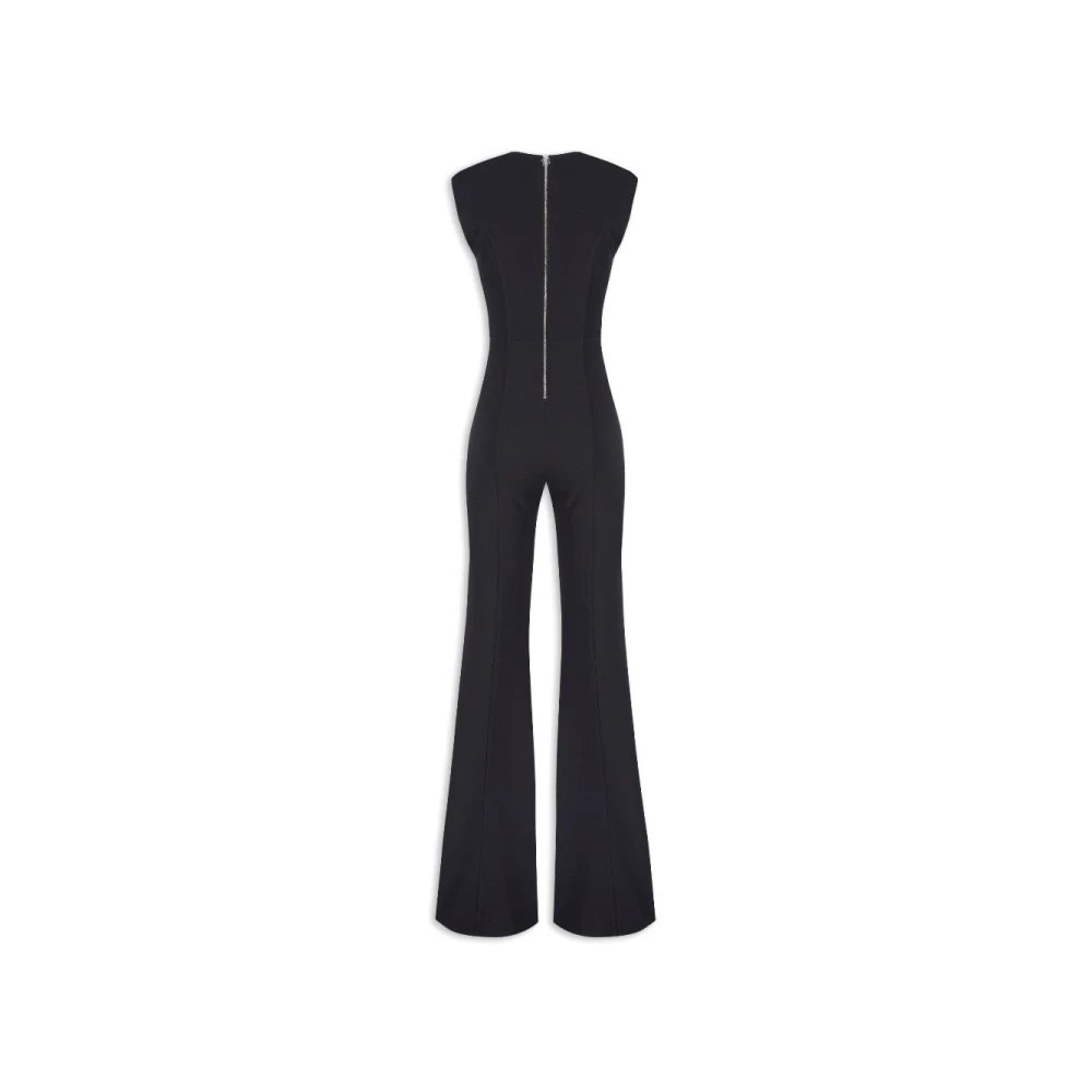 Aniye By Zwarte wijde jumpsuit Black Dames