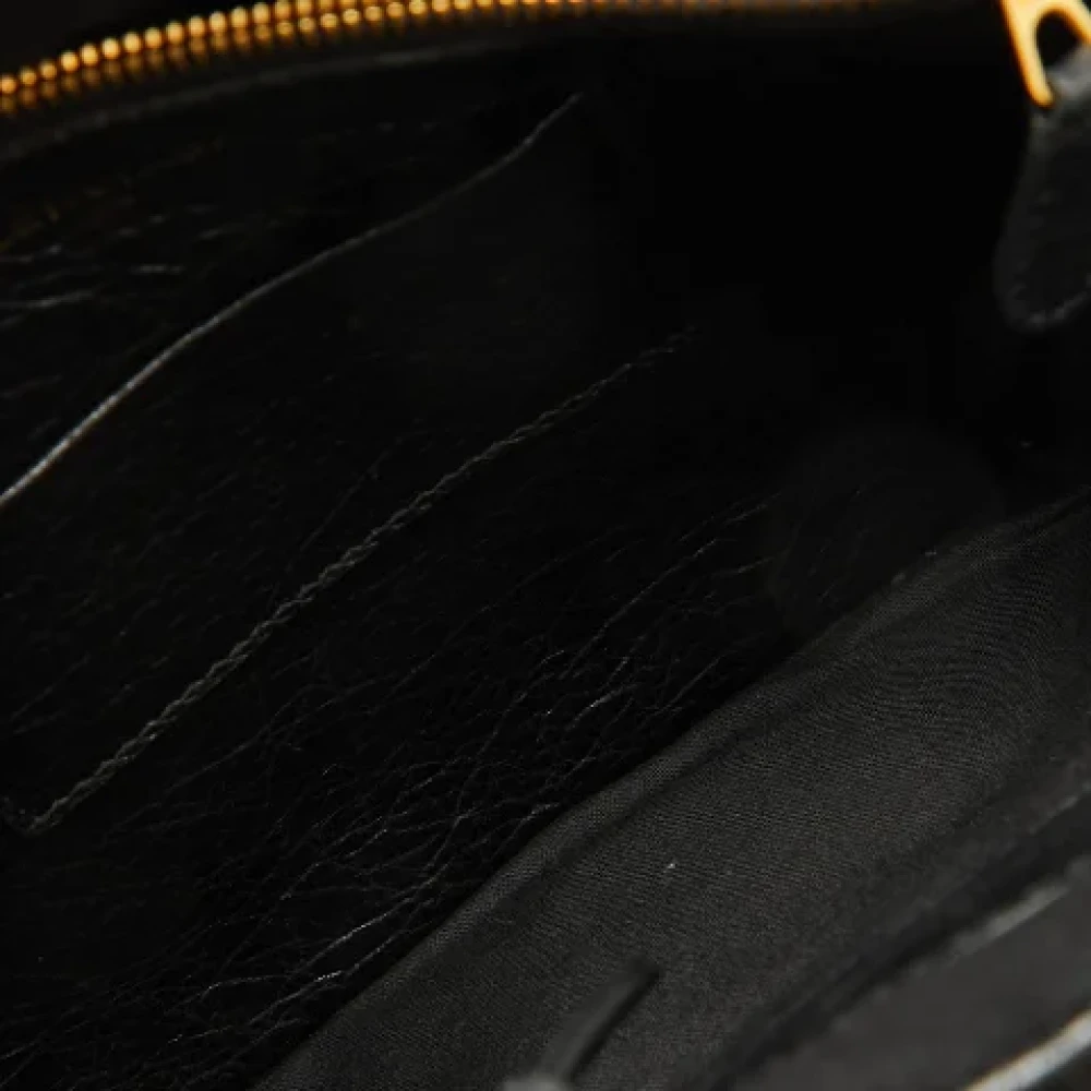 Balenciaga Vintage Pre-owned Leather balenciaga-bags Black Dames