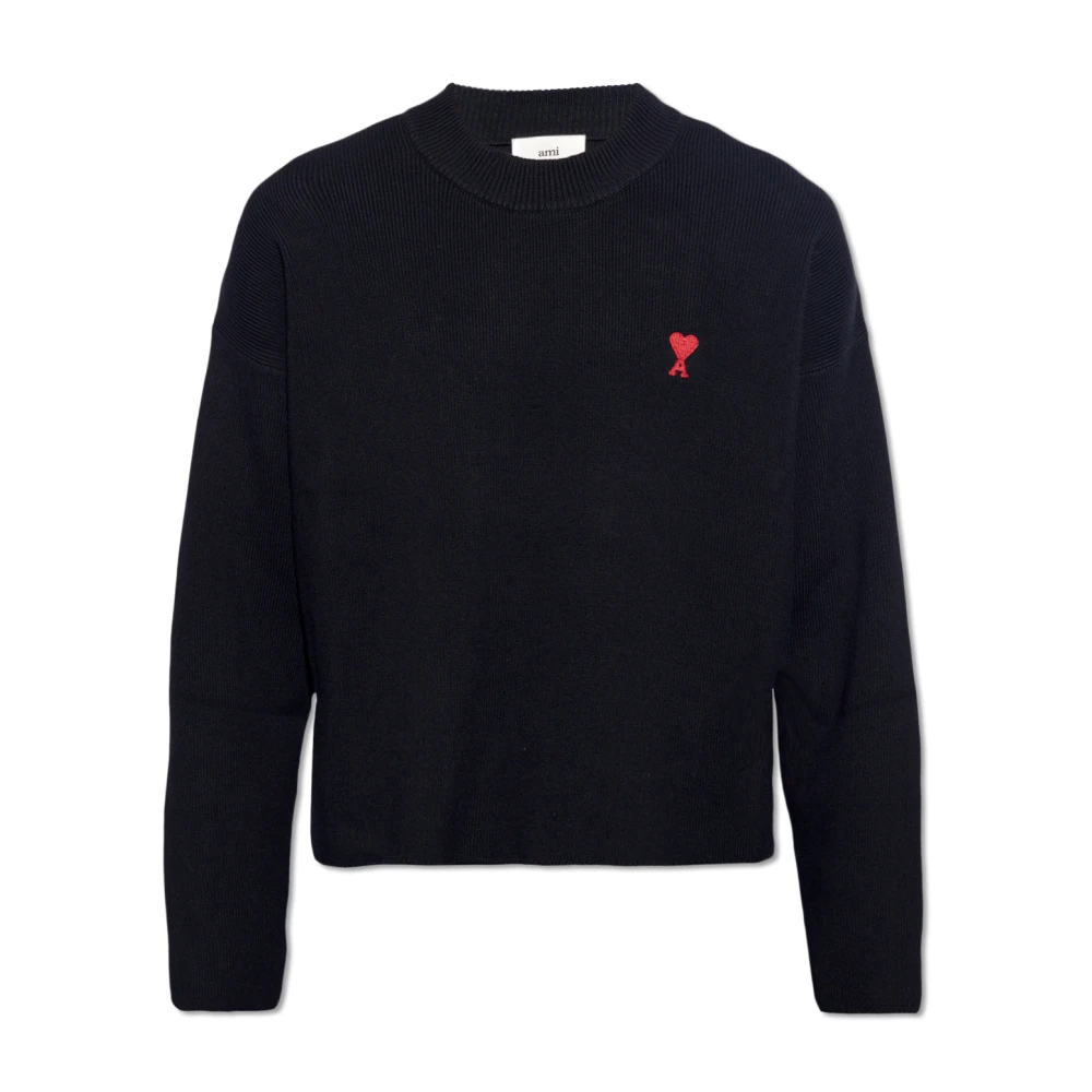 Knitwear > Round-neck Knitwear - - Ami Paris - Modalova