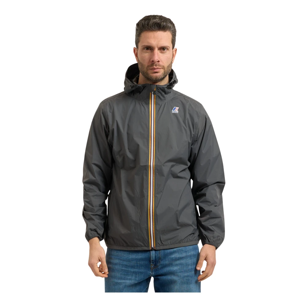 K-Way Uomo Grigio - Rain Giacche - Jackets - S