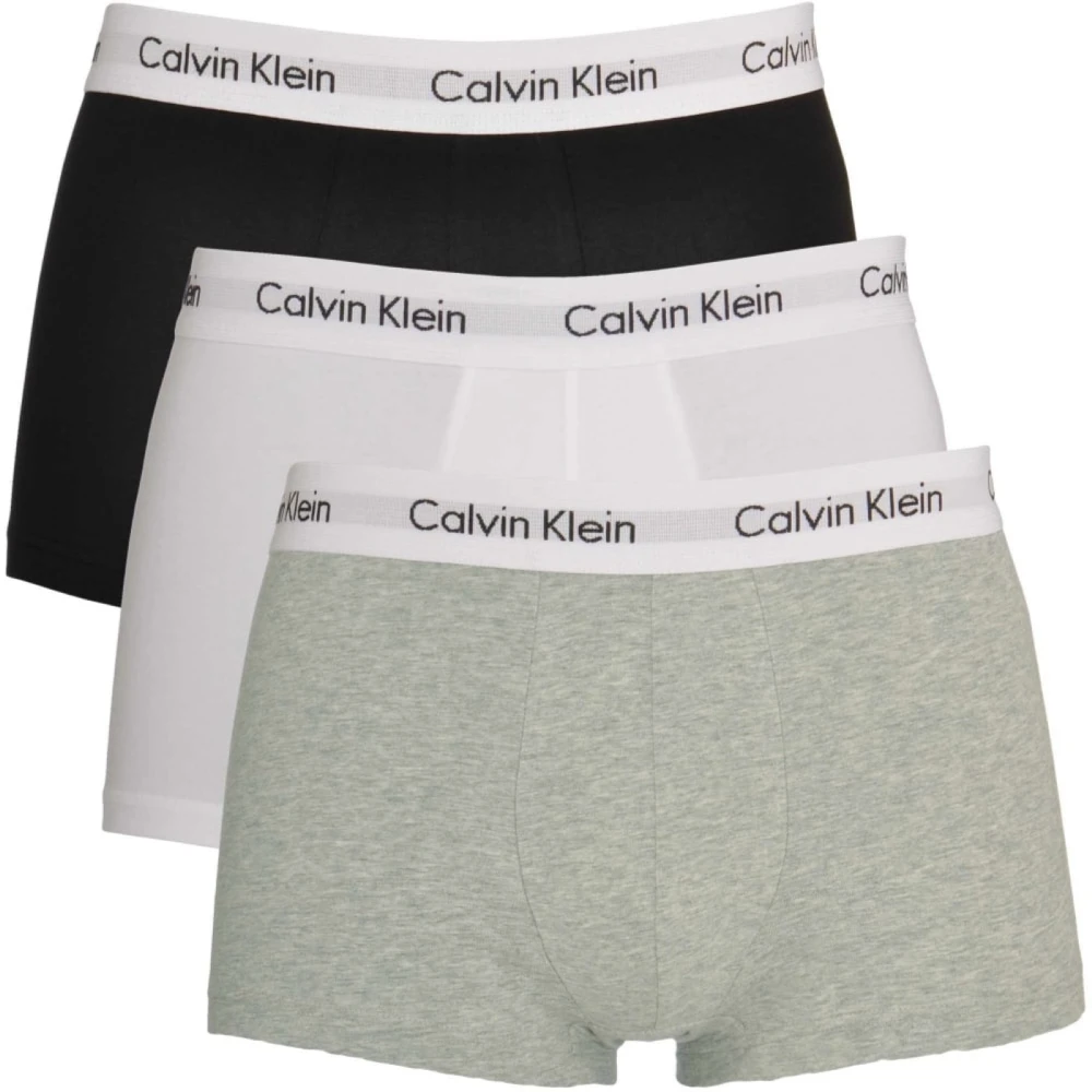 Calvin Klein Men's Black Elastic Waistband Boxers 3-Pack