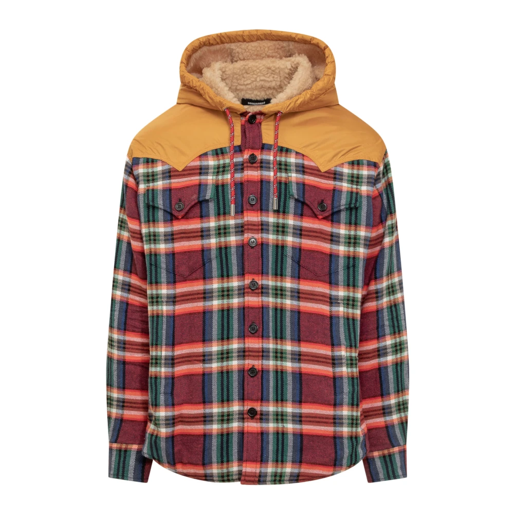 Dsquared2 Canadian Overshirt Multicolor Heren