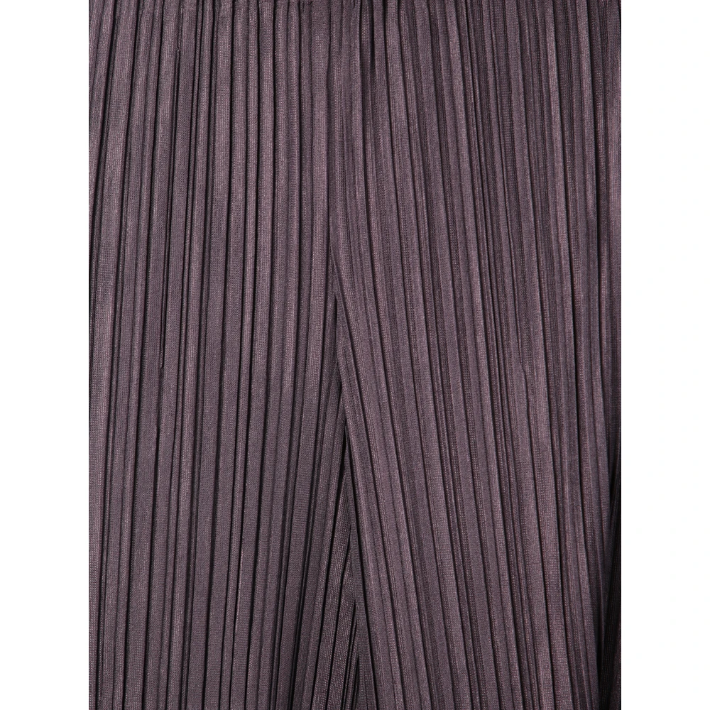 Issey Miyake Bruine Elegante Broek Dameskleding Brown Dames