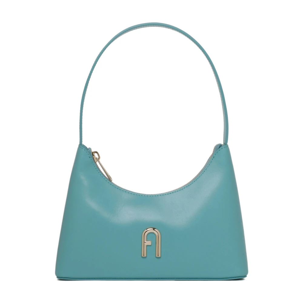 Furla Pochettes Diamante Mini Shoulder Bag in blauw