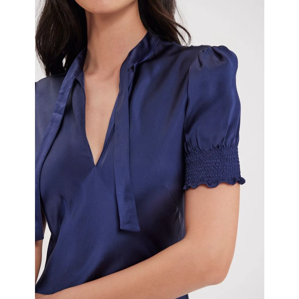 Ines De La Fressange Paris Cerise Cocktail Jurk Blue Dames