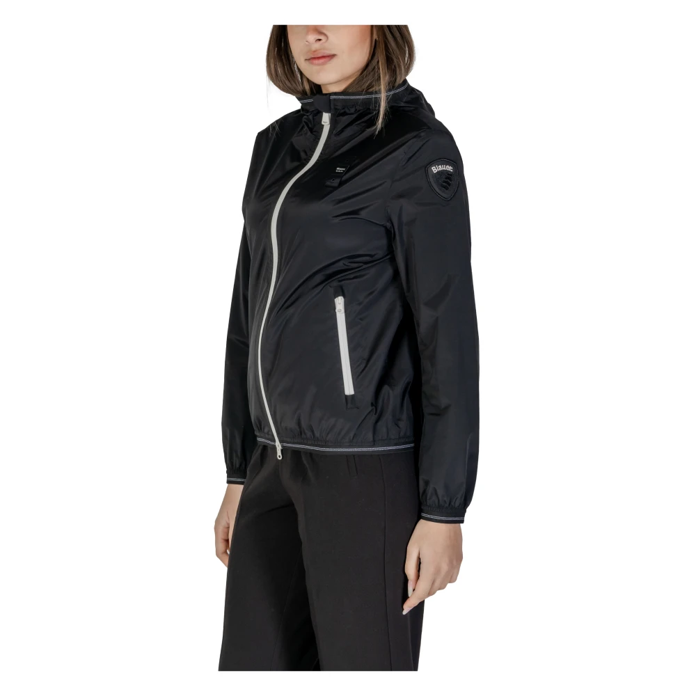 Blauer Lente Zomer Damesjassen Collectie Black Dames