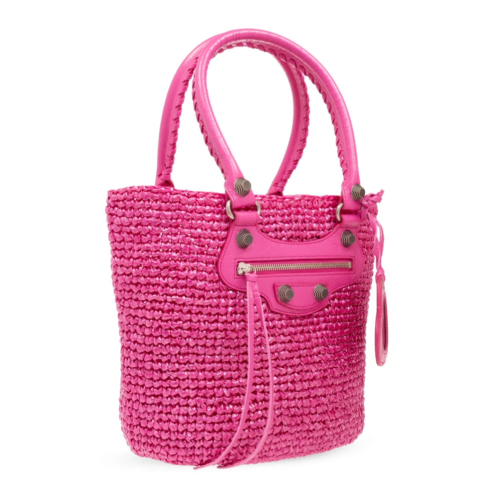 Balenciaga Handtas 'Le Cagole Medium' Pink Dames