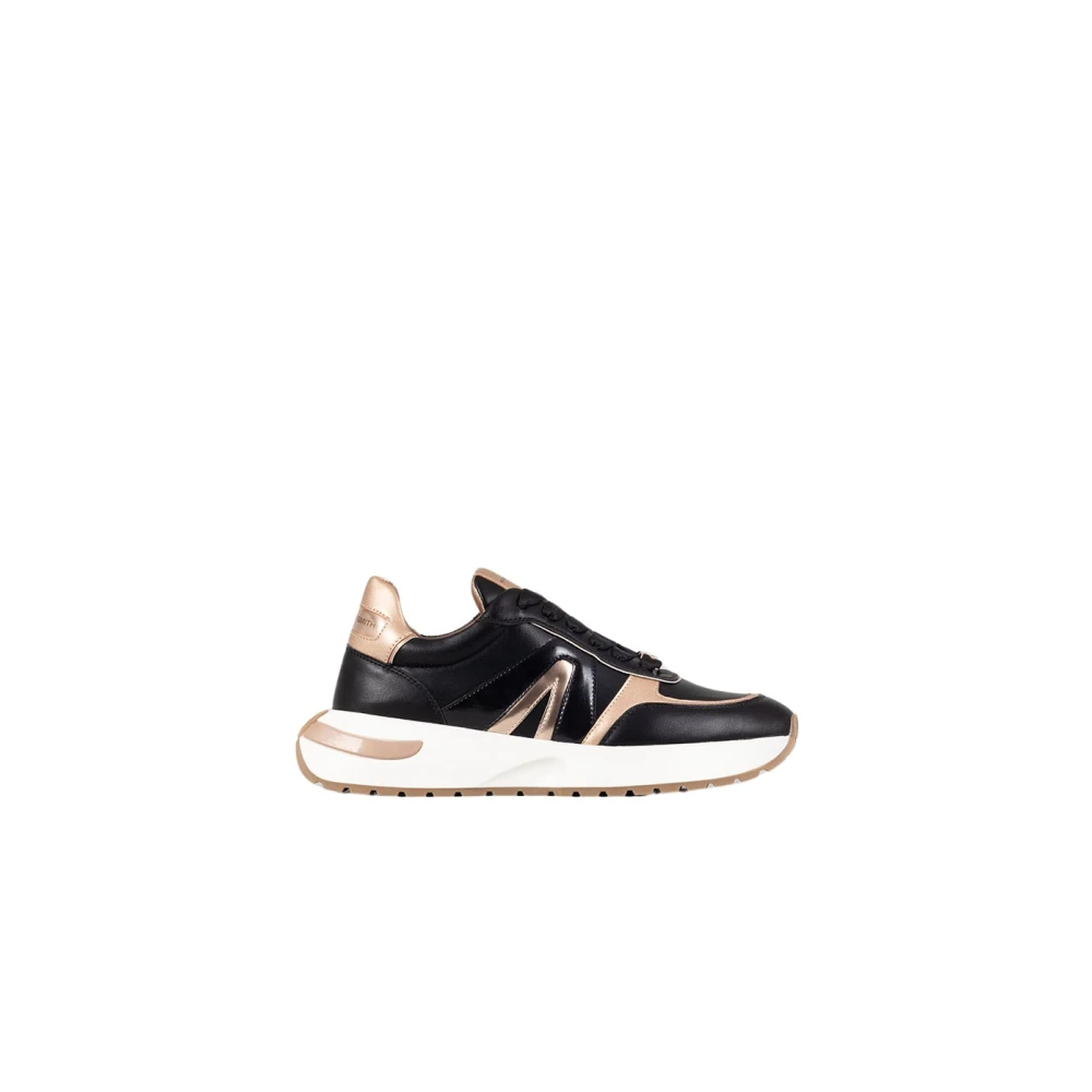 Alexander Smith Zwarte Koper Runner Sneakers Dames Schoenen