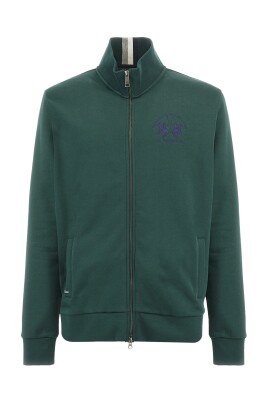 green-zip-through-sweater