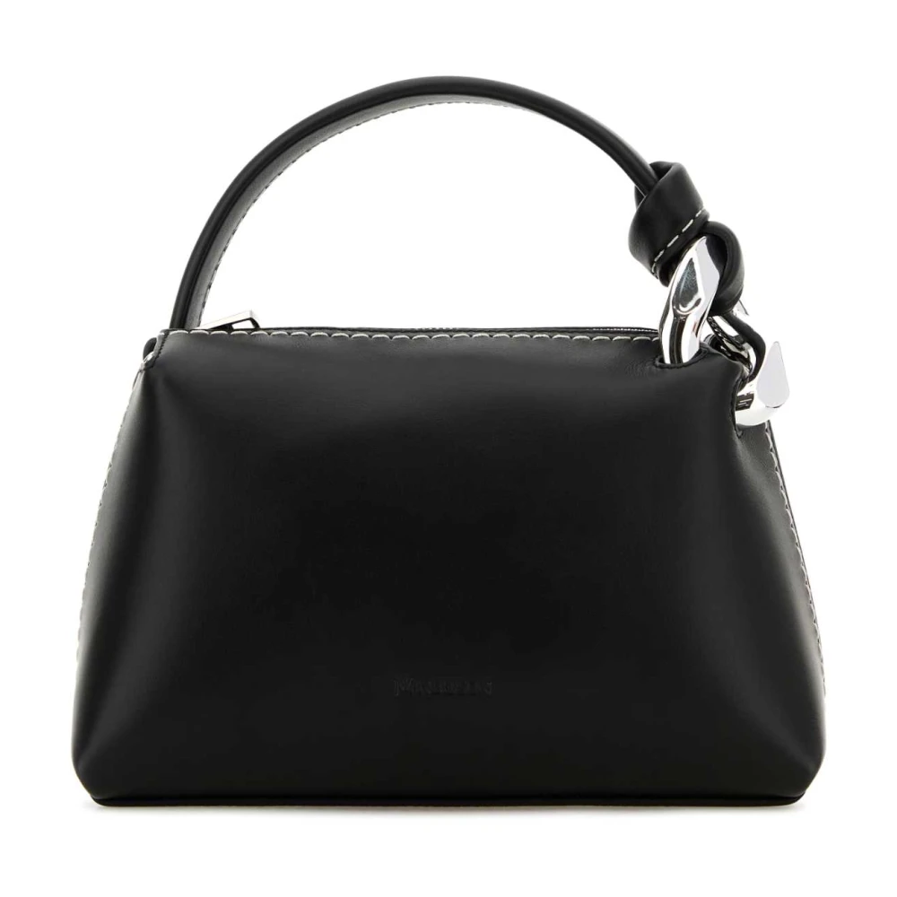 JW Anderson Zwarte Leren Kleine Hoek Handtas Black Dames