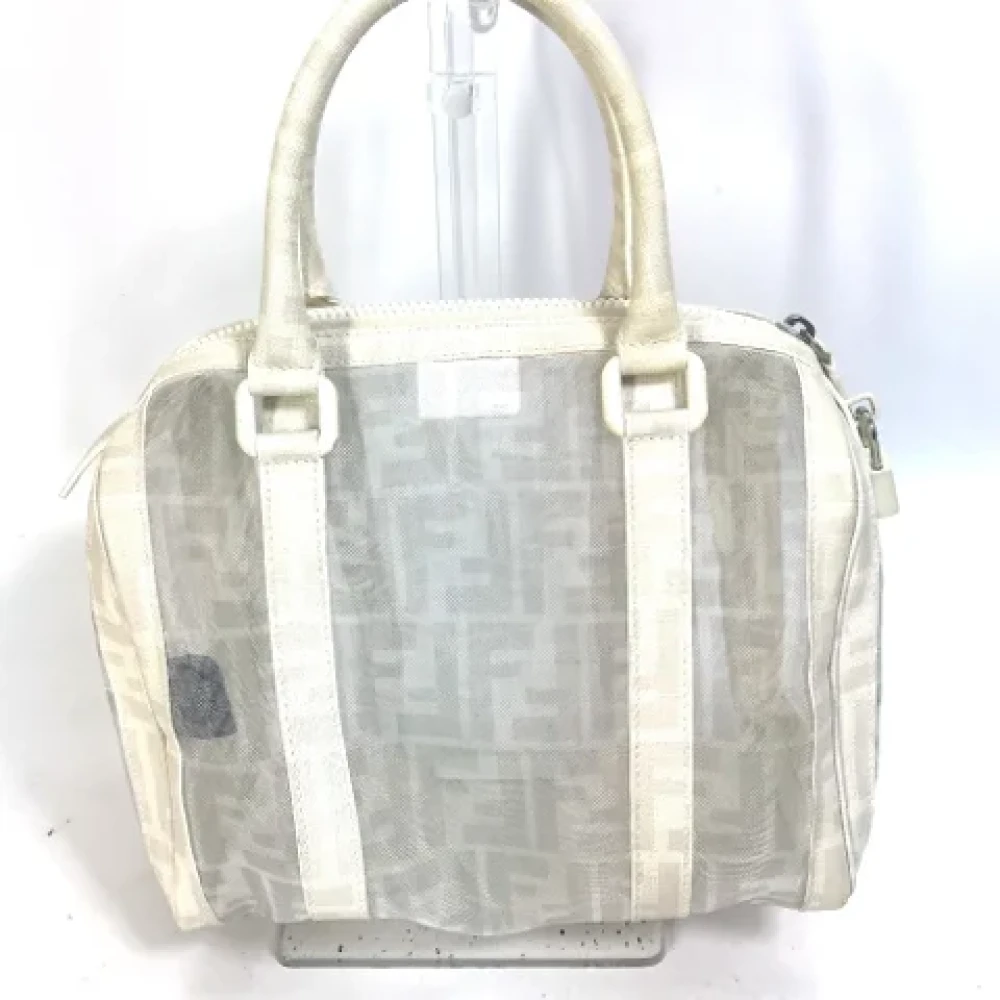 Fendi Vintage Pre-owned Leather fendi-bags White Dames