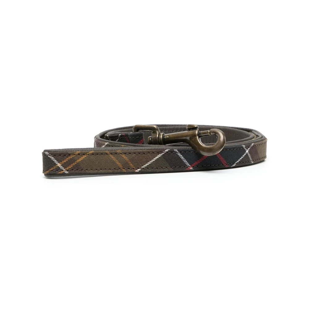 Barbour Militair Groene Accessoires met Tartanprint Green Heren
