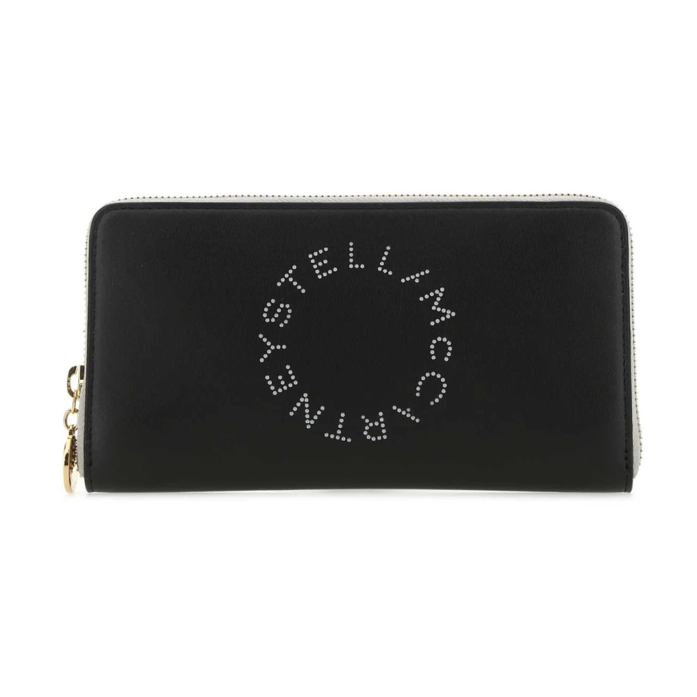 Stella Mccartney Women's Black Logo Continental Wallet