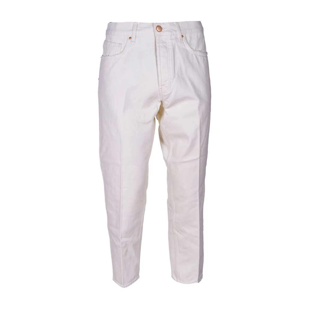 Don The Fuller Italiaanse wortel fit jeans lage taille White Heren