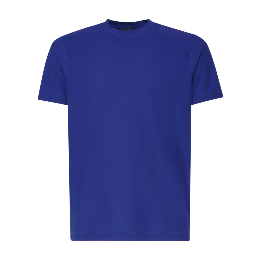 Zanone T-Shirts Blue Heren
