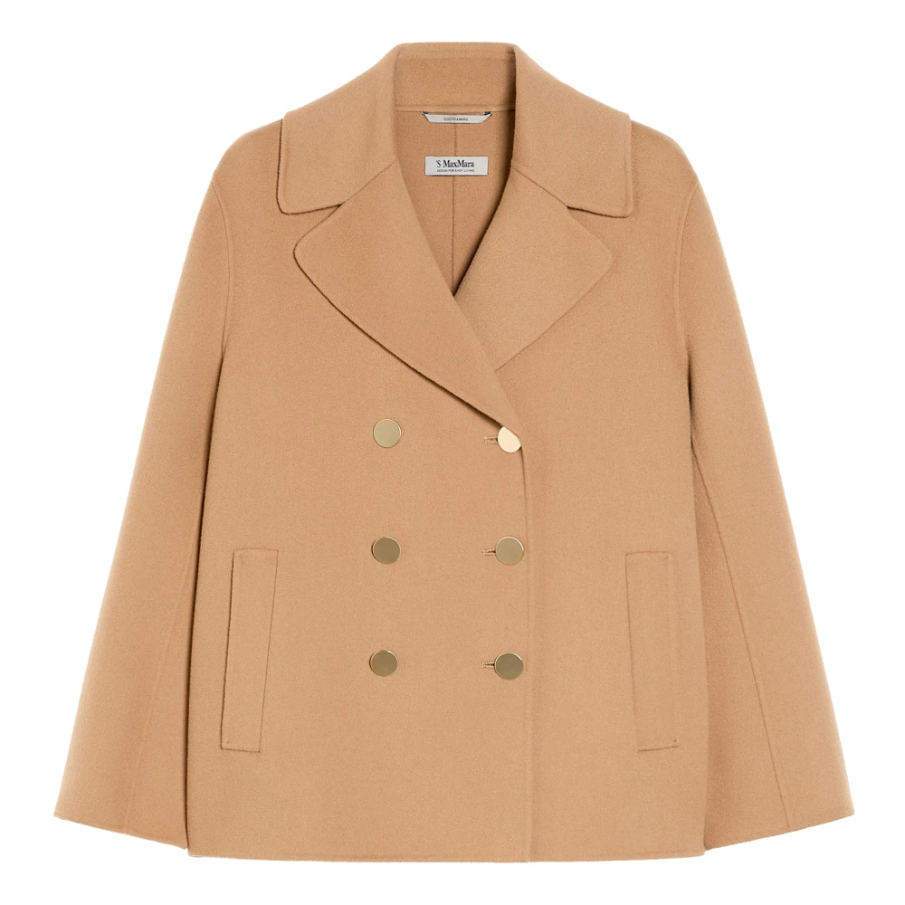 Max Mara Lente Camel Margot Stijlvolle Jurk Brown Dames