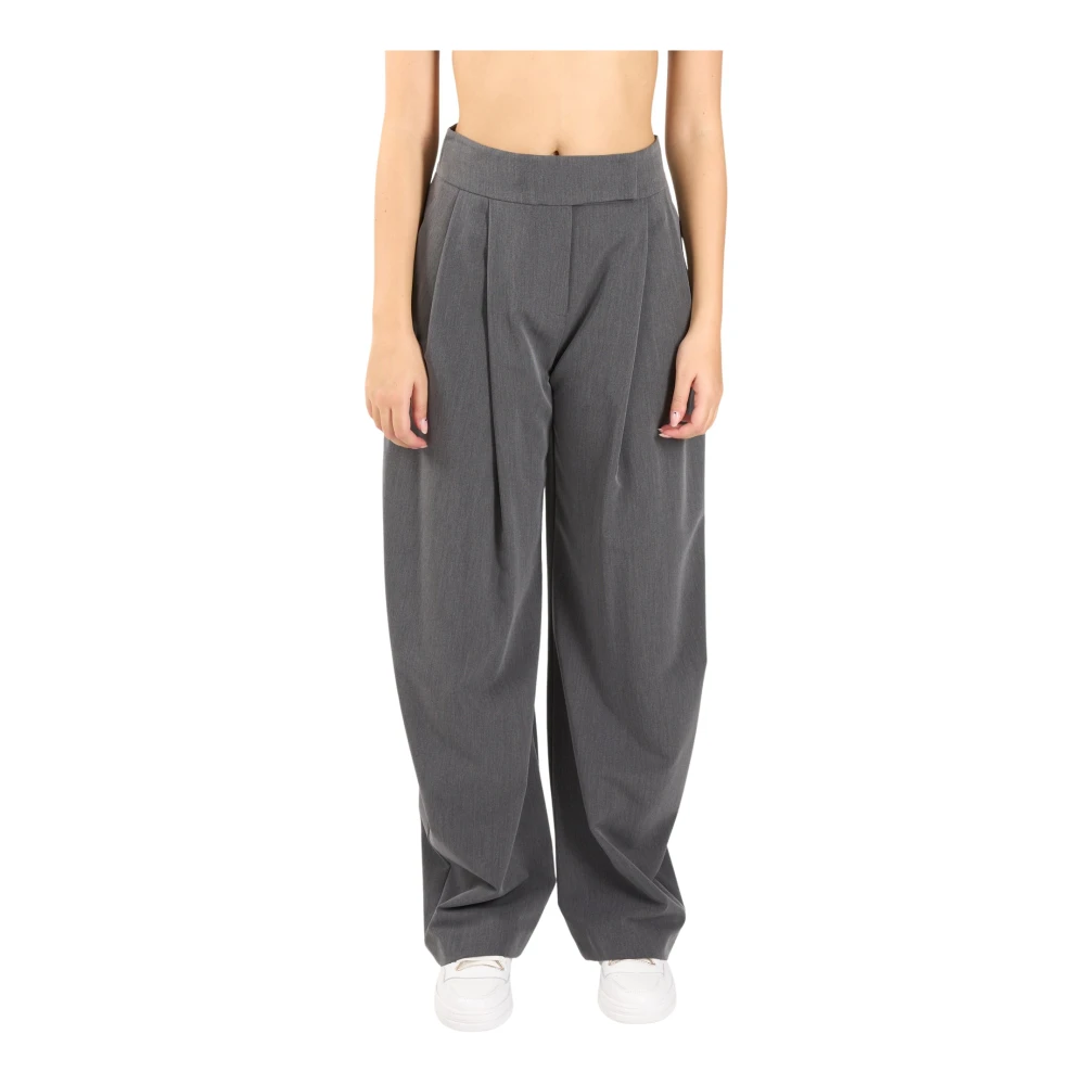 Pinko Wijde broek model Patre Gray Dames