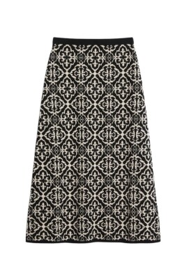 jupe-tricot-melange-laine-luxueuse