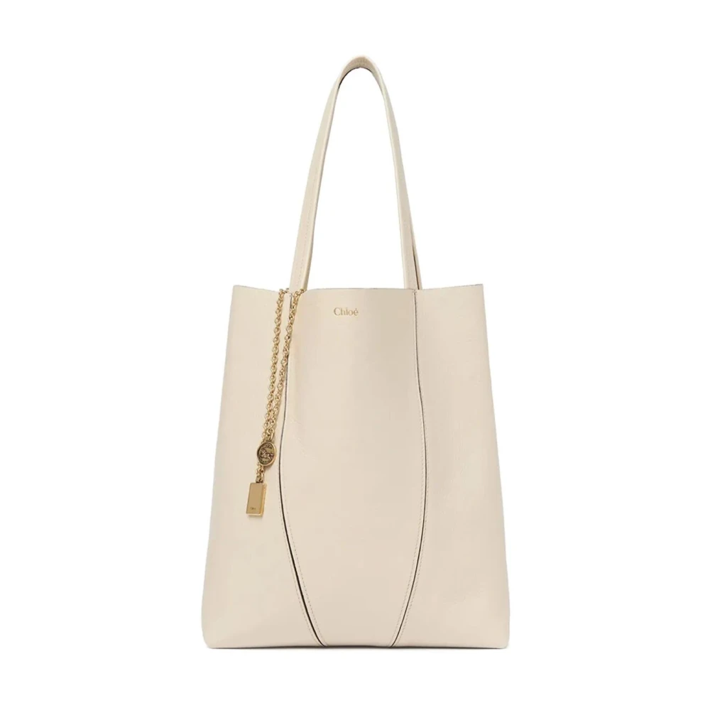Chloé - Bags > Tote Bags - Beige - Chloé - Modalova