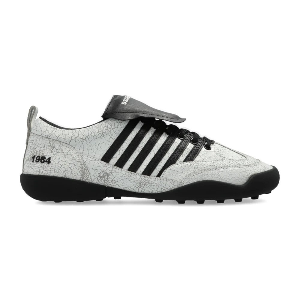 Dsquared2 Men's White Sneakers, 7 Uk, Sports Shoes Soccer
