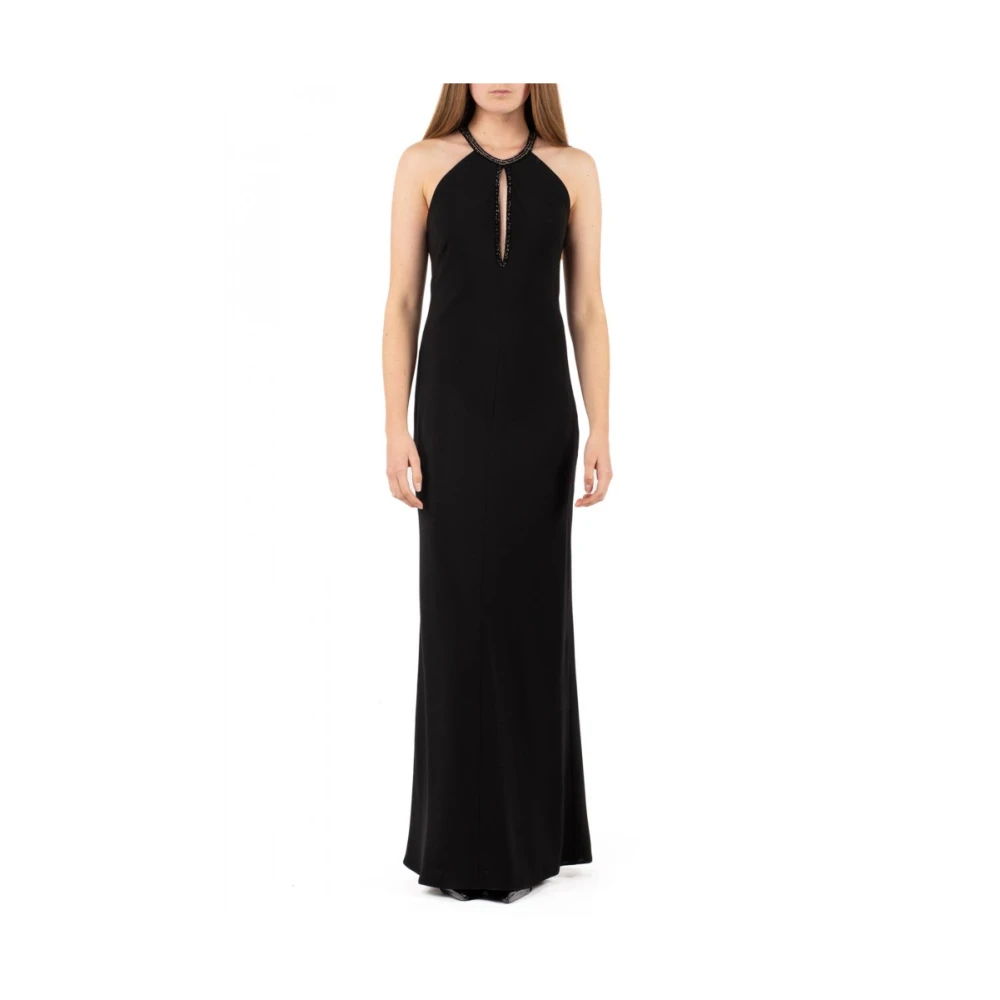 Max Mara Studio Women's Black Gowns, M, Elegant Dress Studio Collection Gown